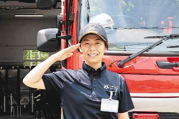 女性消防隊員の増員を期待する武井さん