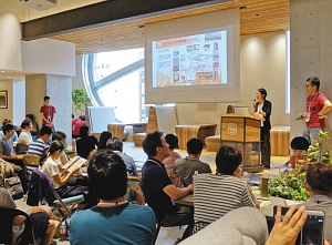 名古屋市が２０１９年度に整備したスタートアップ拠点。ナディアパーク内の「ナゴヤイノベーターズガレージ」（名古屋市中区栄３）